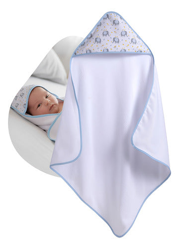 TOALHA DE BEBÊ COM CAPUZ
