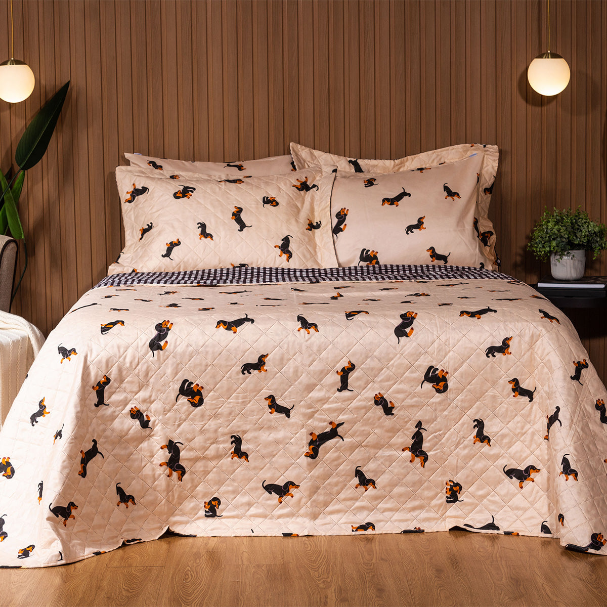 COBRE LEITO DUPLA FACE BASIC ESTAMPADO