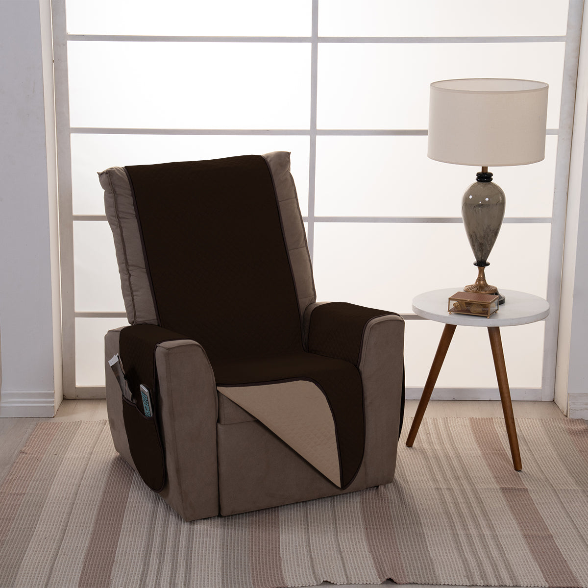 PROTETOR DE SOFÁ DUPLA FACE IMPERMEÁVEL