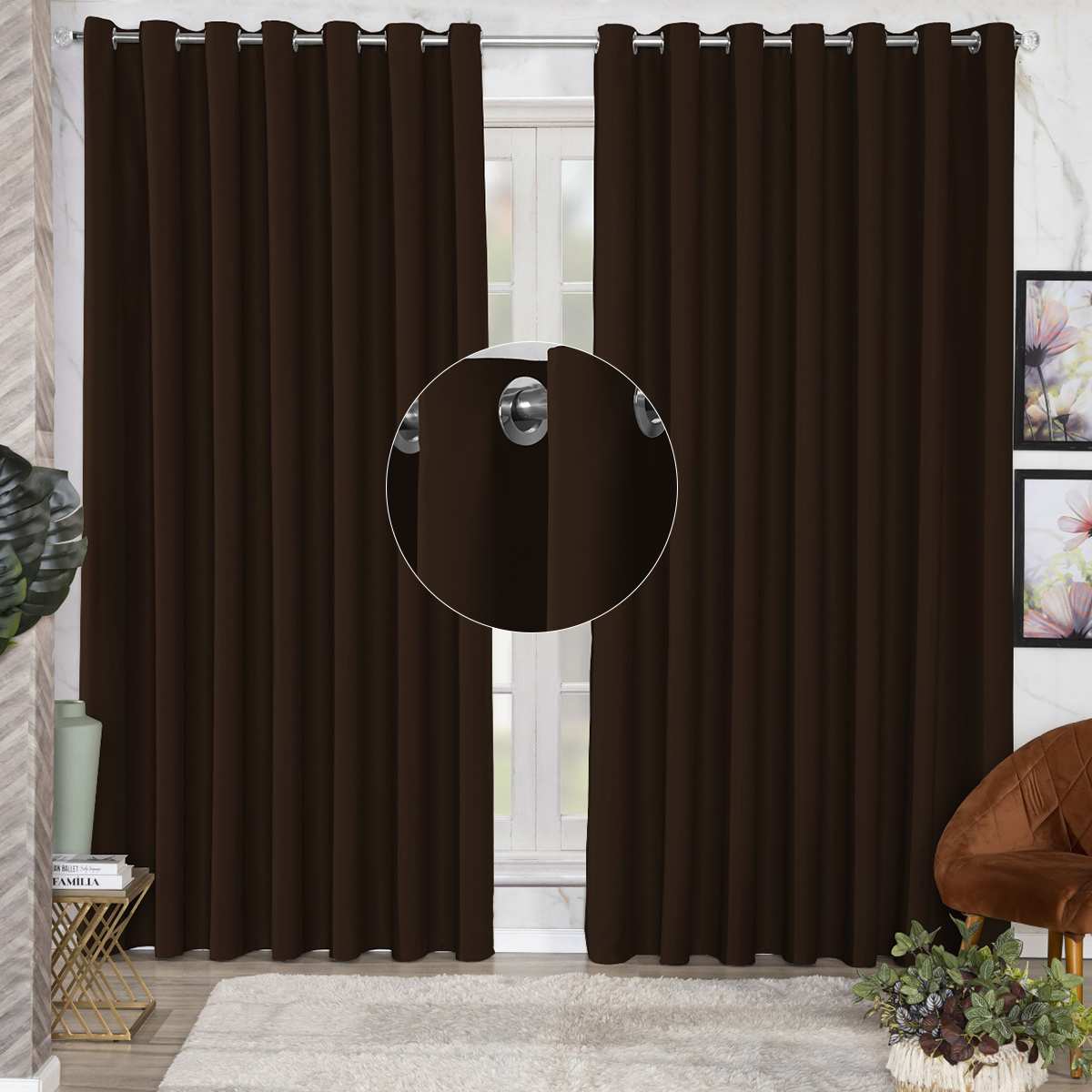 CORTINA BLACKOUT DE TECIDO - TAMANHO GRANDE