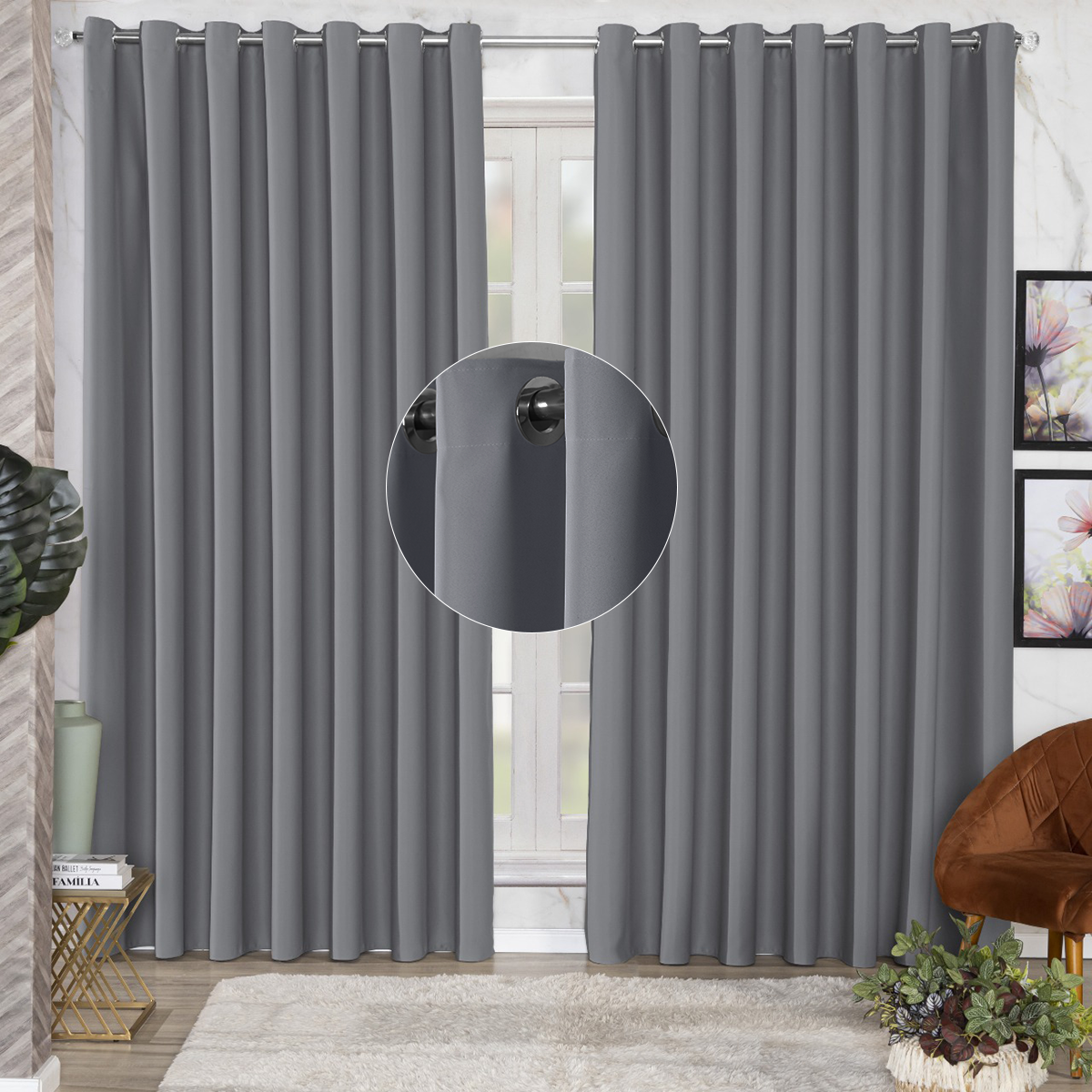 CORTINA BLACKOUT DE TECIDO - TAMANHO GRANDE