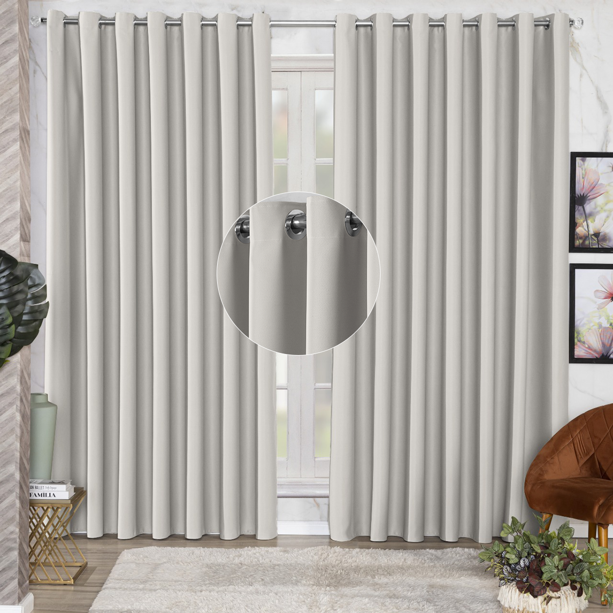 CORTINA BLACKOUT DE TECIDO - TAMANHO GRANDE