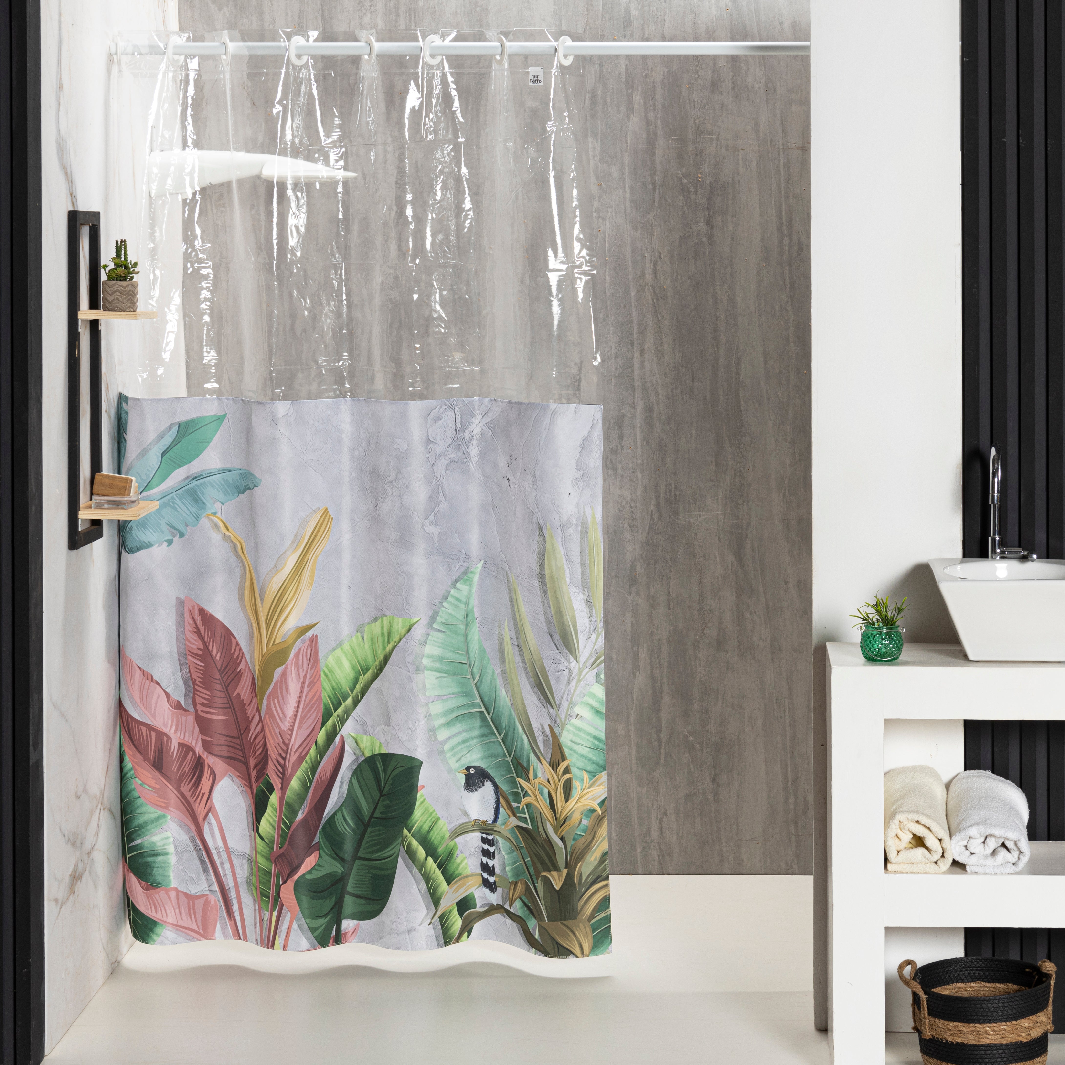 CORTINA PARA BOX ESTAMPADA