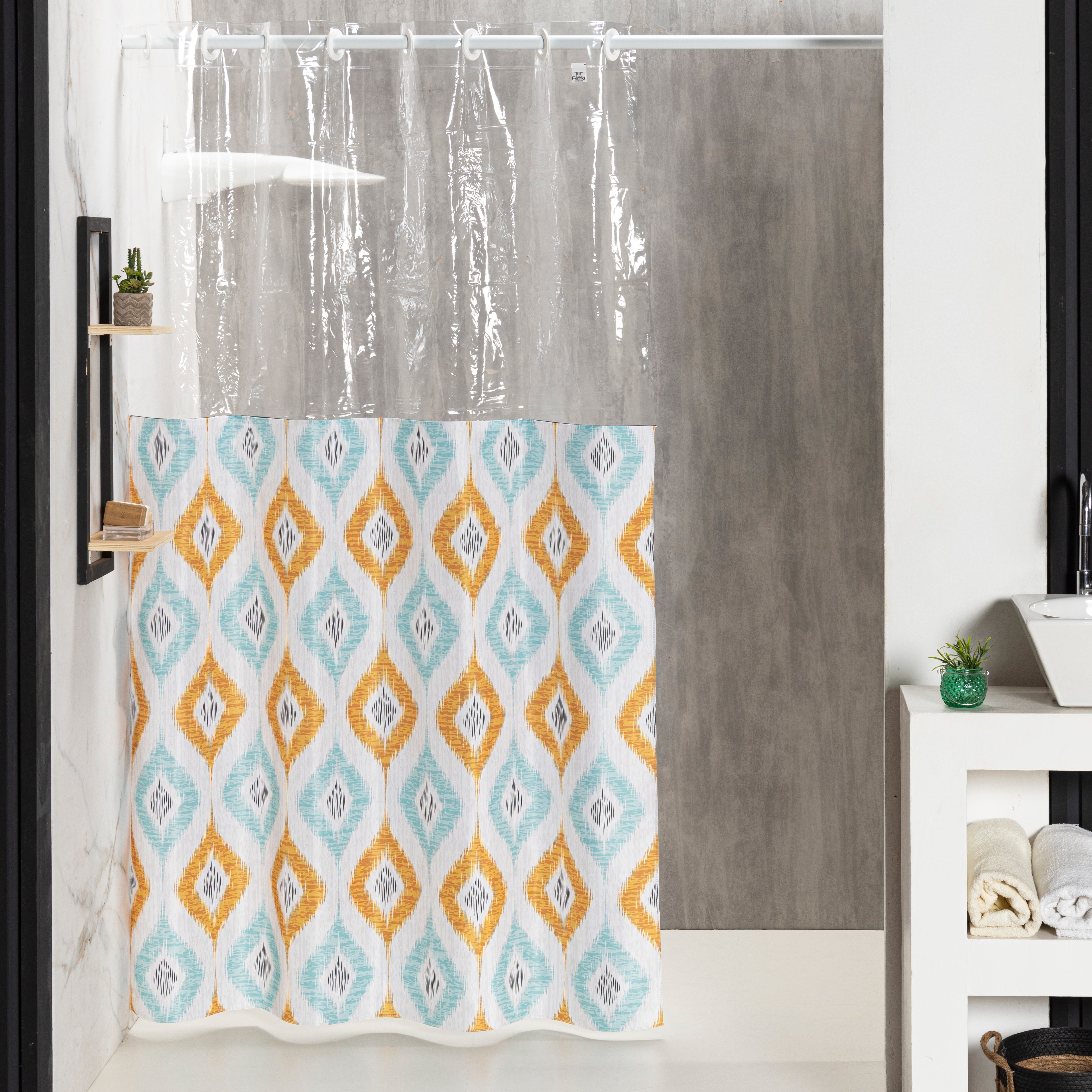 CORTINA PARA BOX ESTAMPADA