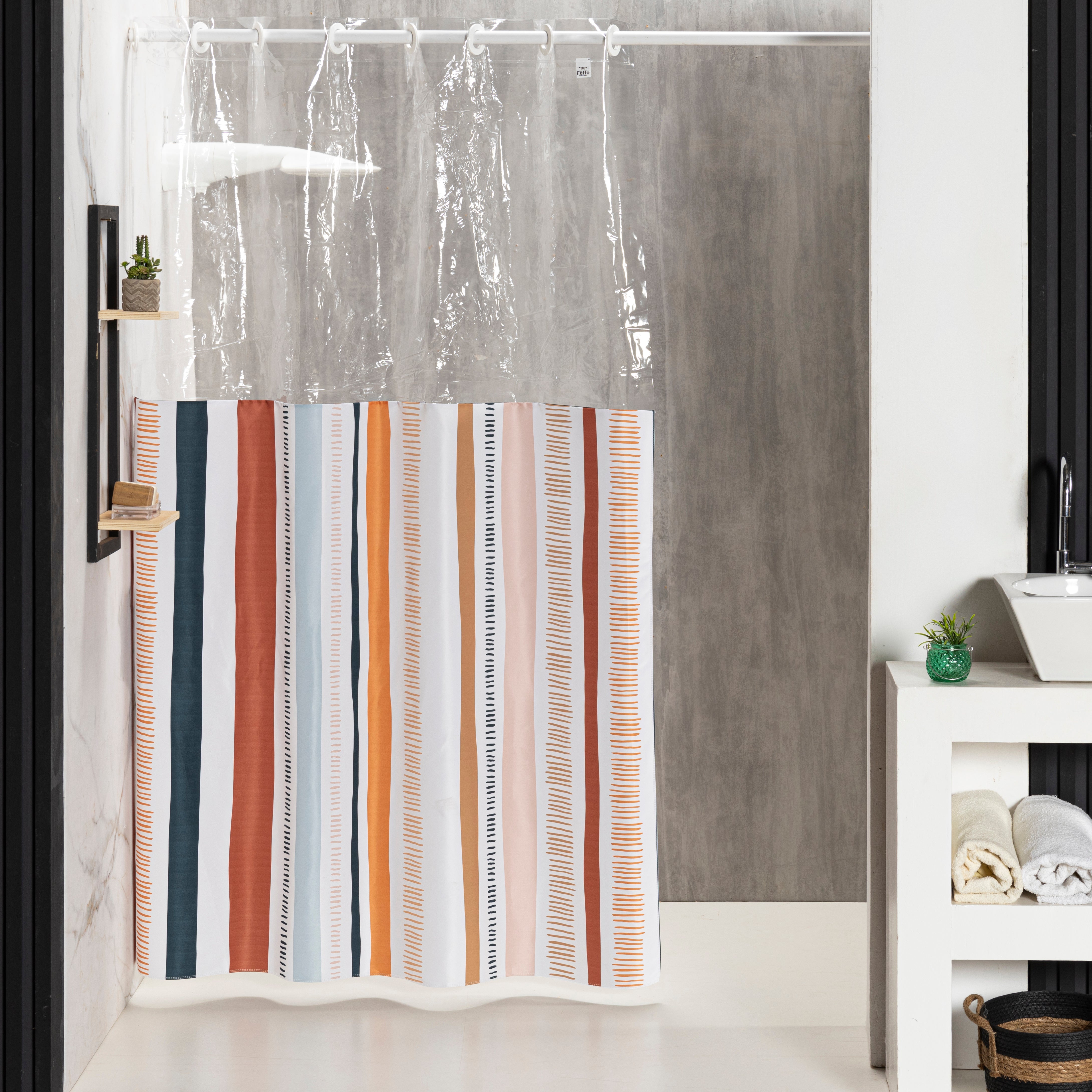 CORTINA PARA BOX ESTAMPADA