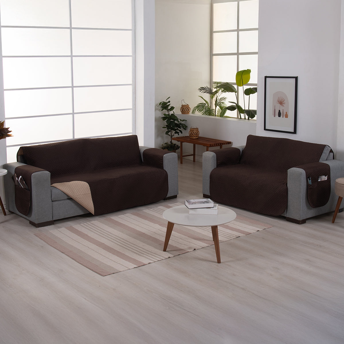 PROTETOR DE SOFÁ DUPLA FACE IMPERMEÁVEL