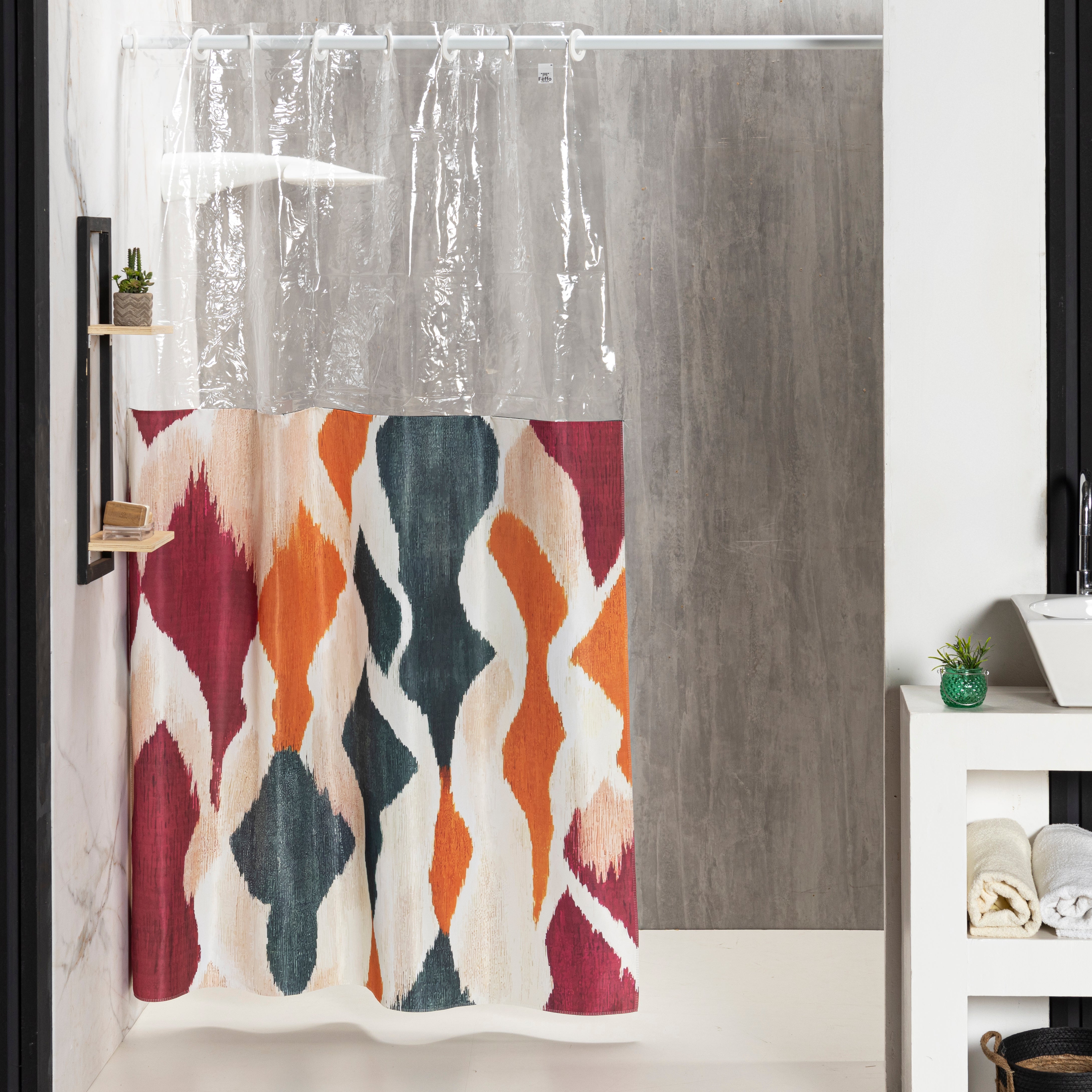 CORTINA PARA BOX ESTAMPADA