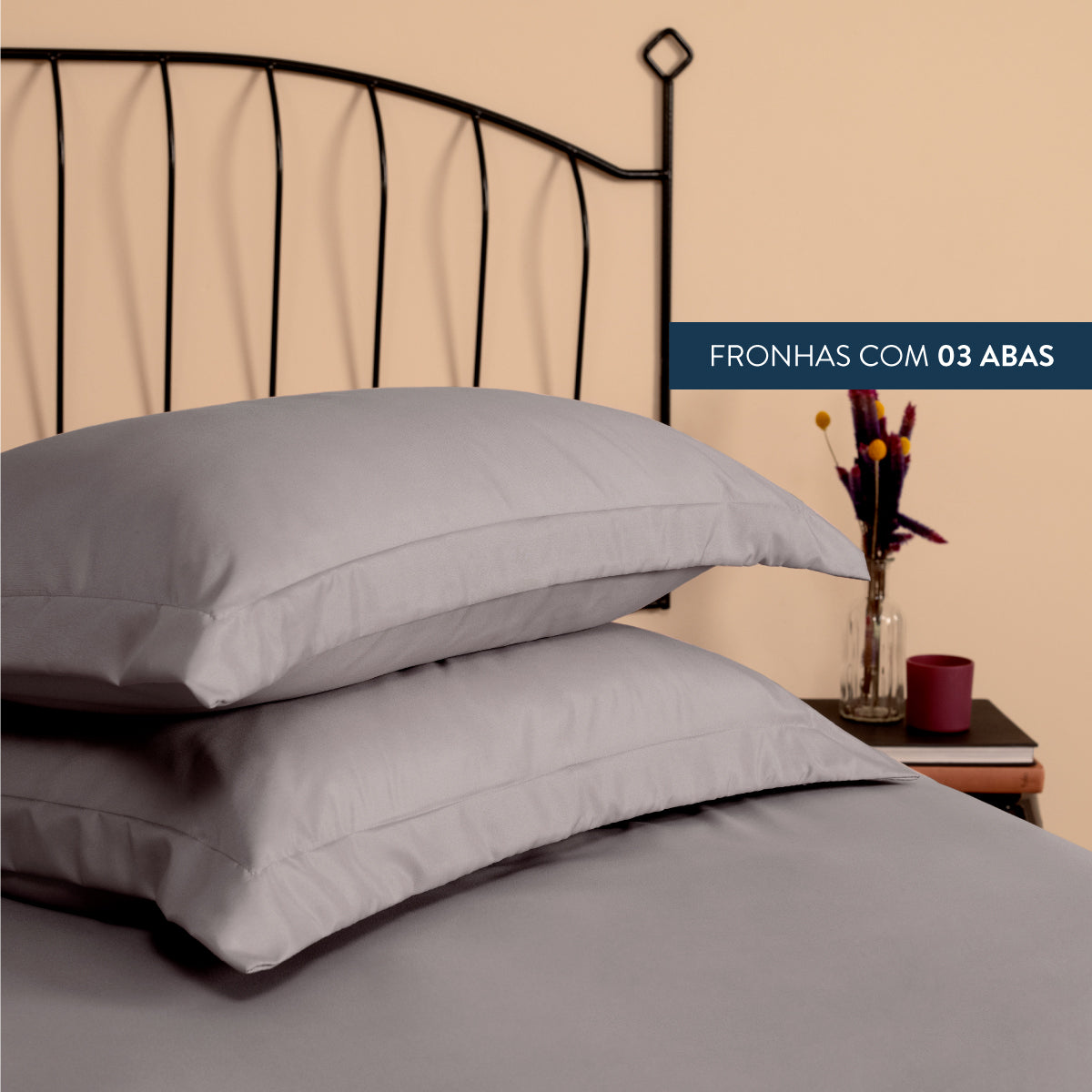 JOGO LENÇOL QUEEN 3 PÇS 200 FIOS