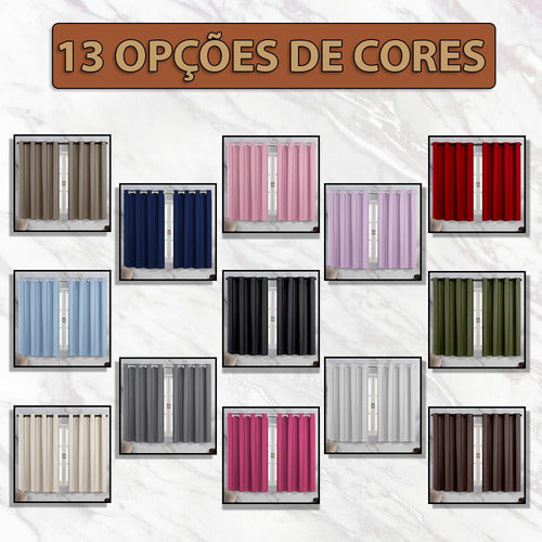 CORTINA BLACKOUT DE PVC - TAMANHO PADRÃO