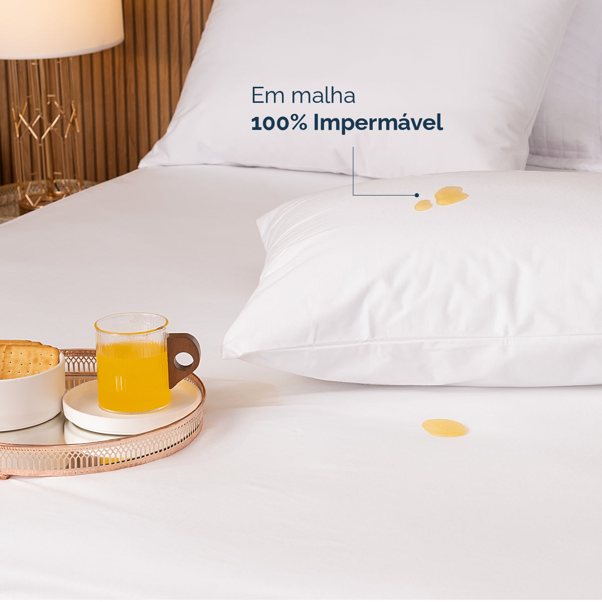 CAPA PARA TRAVESSEIRO IMPERMEAVEL