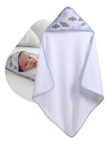 TOALHA DE BEBÊ COM CAPUZ
