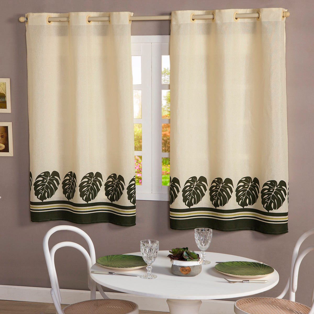 CORTINA COZINHA ESTAMPADA LINHÃO