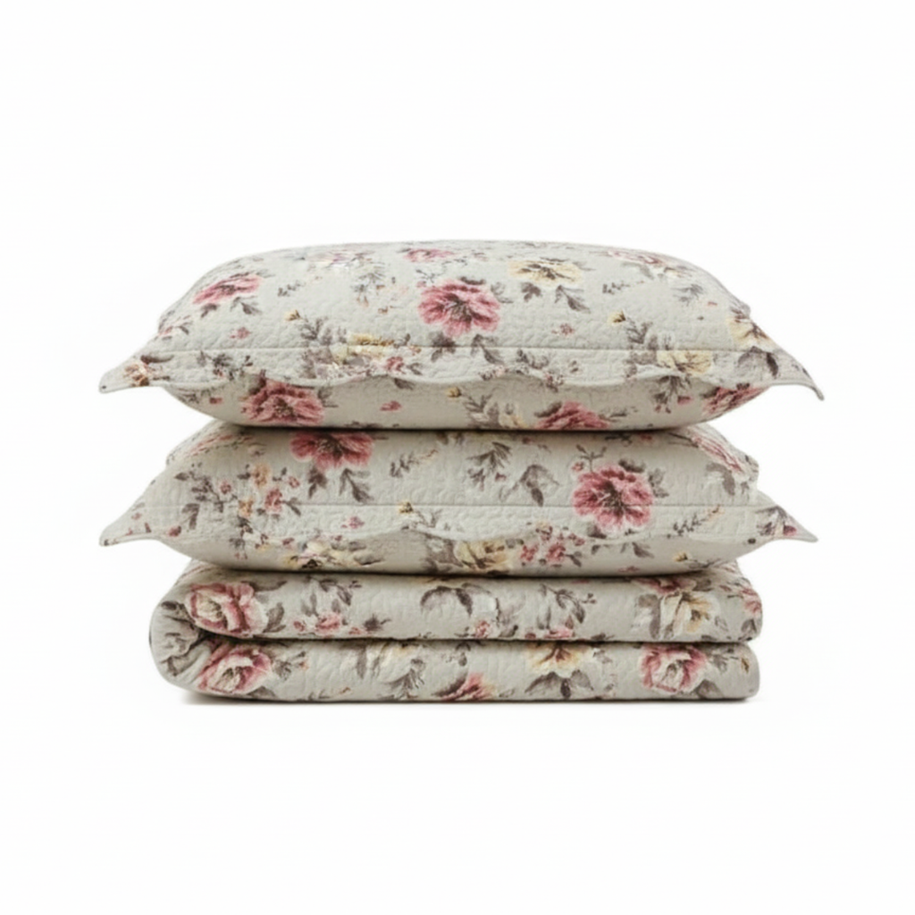 COBRE LEITO EVOLUTION FLORAL DUPLA FACE