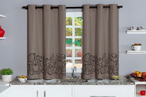 CORTINA BLACKOUT DE PVC 2,20X1,30 ESTAMPADA
