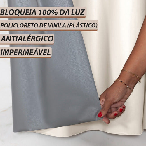 CORTINA BLACKOUT DE PVC 4,20