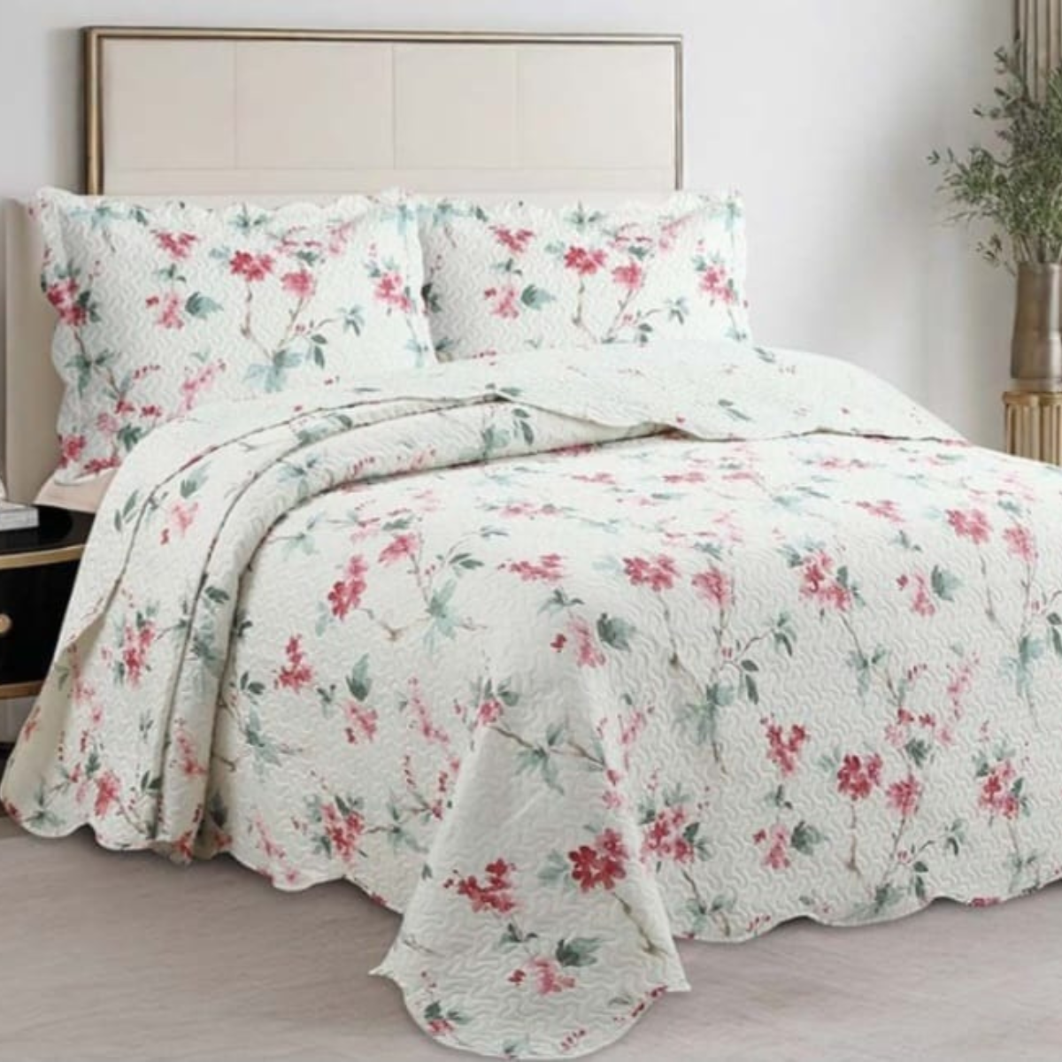 COBRE LEITO EVOLUTION FLORAL DUPLA FACE