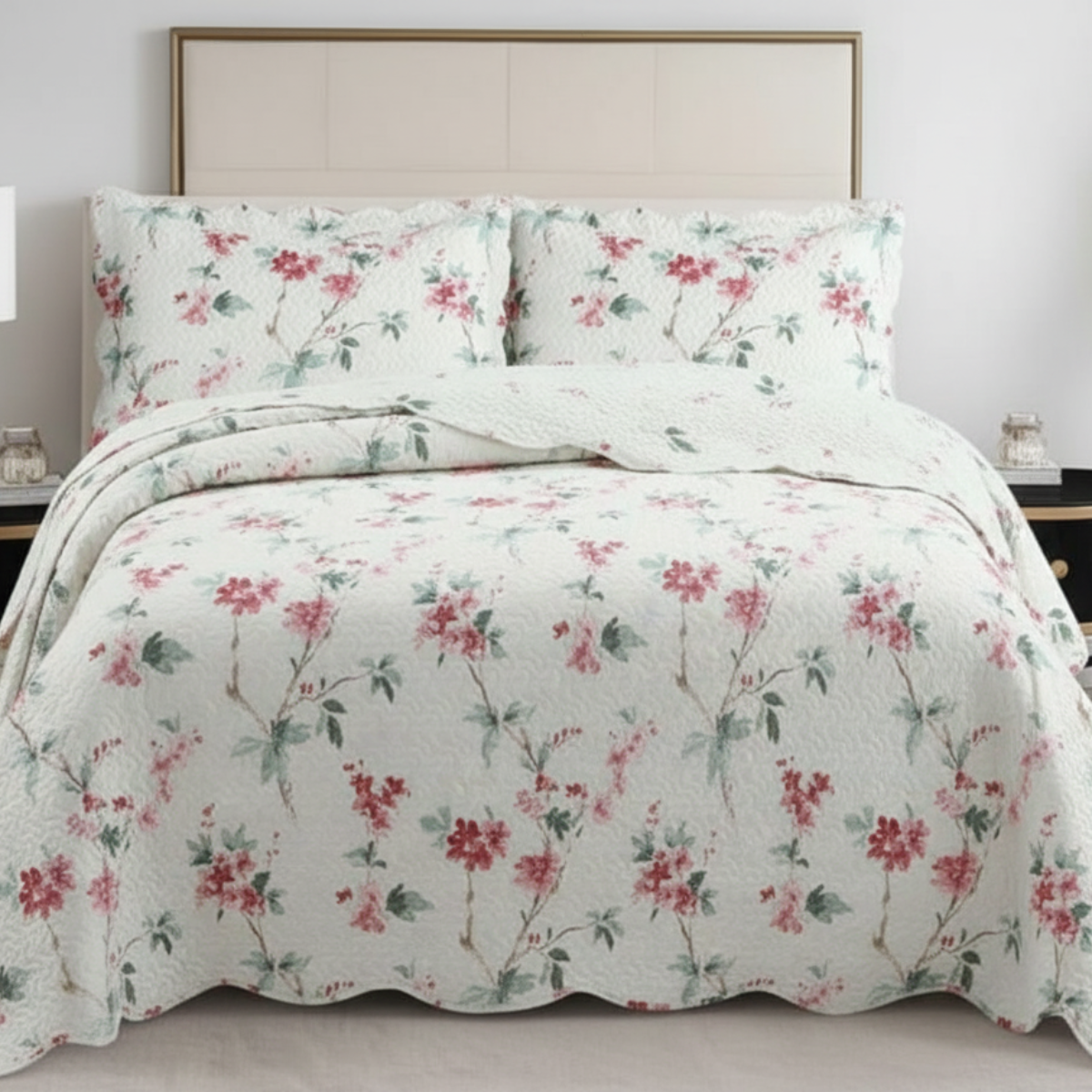 COBRE LEITO EVOLUTION FLORAL DUPLA FACE