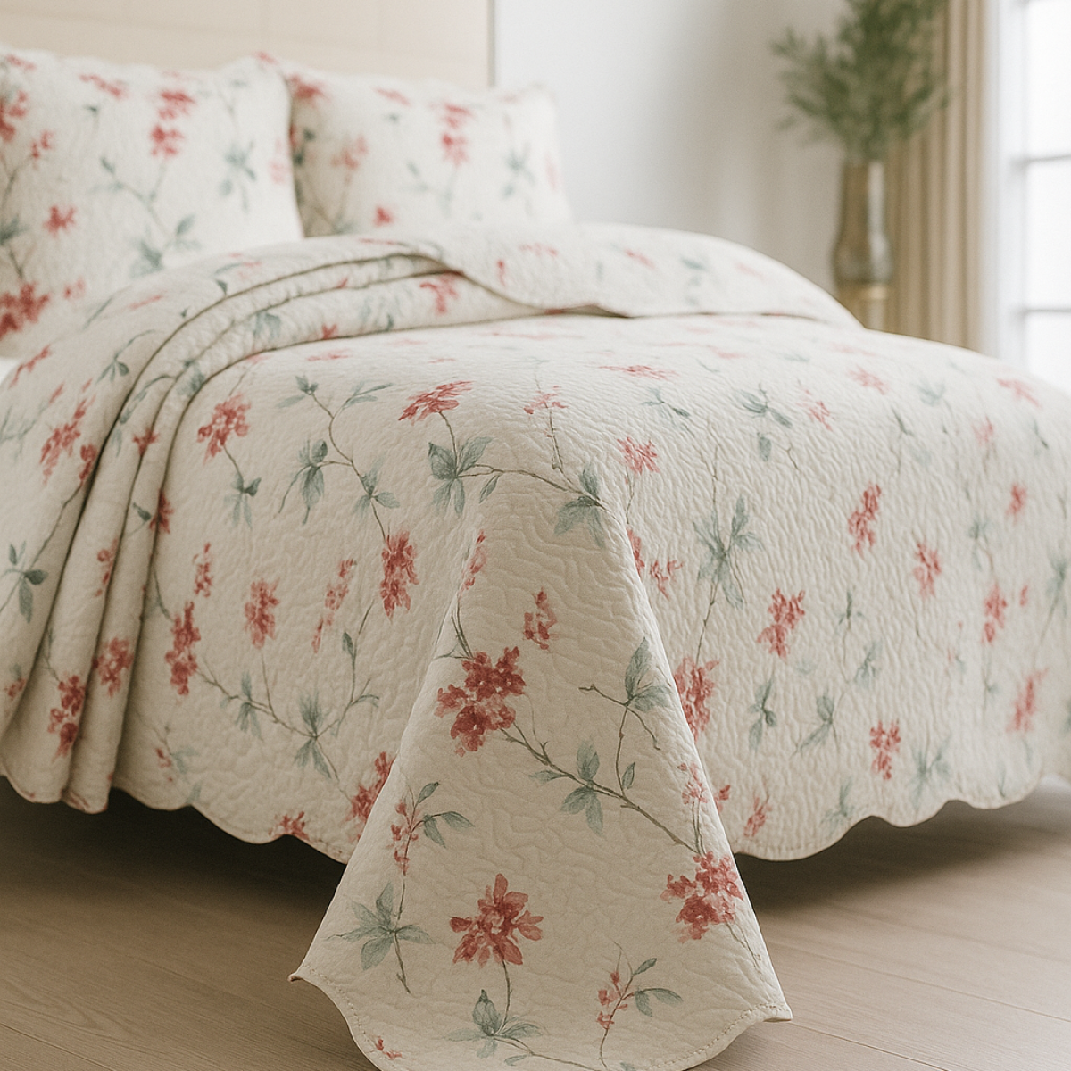 COBRE LEITO EVOLUTION FLORAL DUPLA FACE