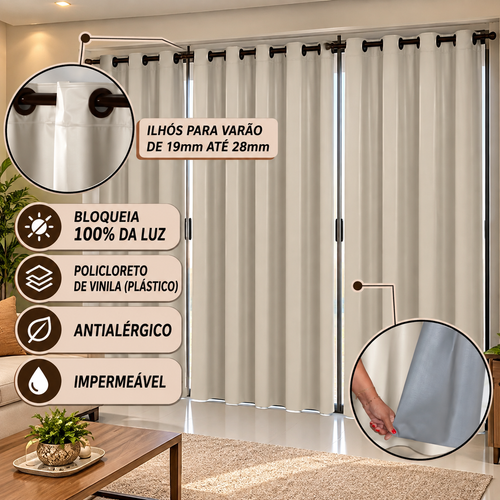 CORTINA BLACKOUT DE PVC 4,20