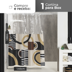 CORTINA PARA BOX ESTAMPADA