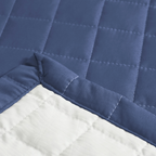KIT PESEIRA DE CAMA COPACABANA 5 PEÇAS COM ALMOFADAS