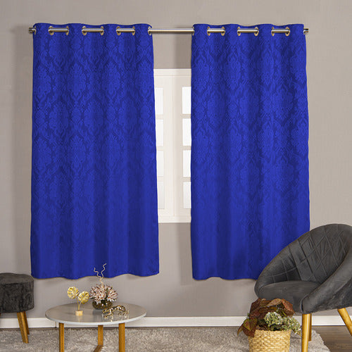 CORTINA TECIDO JACQUARD - TAMANHO PADRÃO