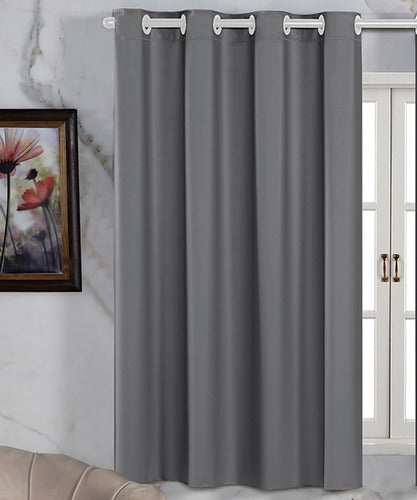 CORTINA BLACKOUT DE PVC PORTA BALCÃO