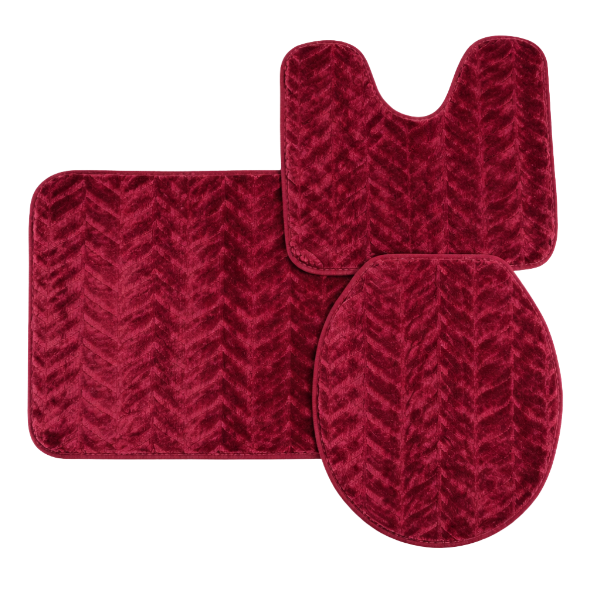 JOGO DE BANHEIRO DEDINHO ANTIDERRAPANTE