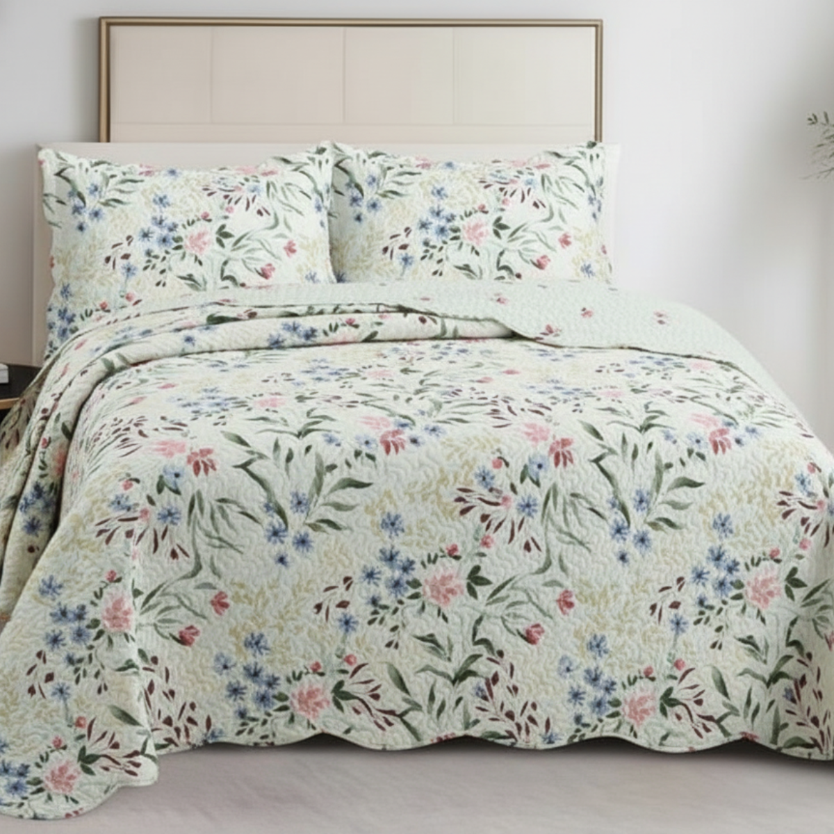 COBRE LEITO EVOLUTION FLORAL DUPLA FACE