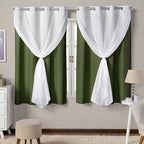 CORTINA BLACKOUT DE PVC COM VOIL