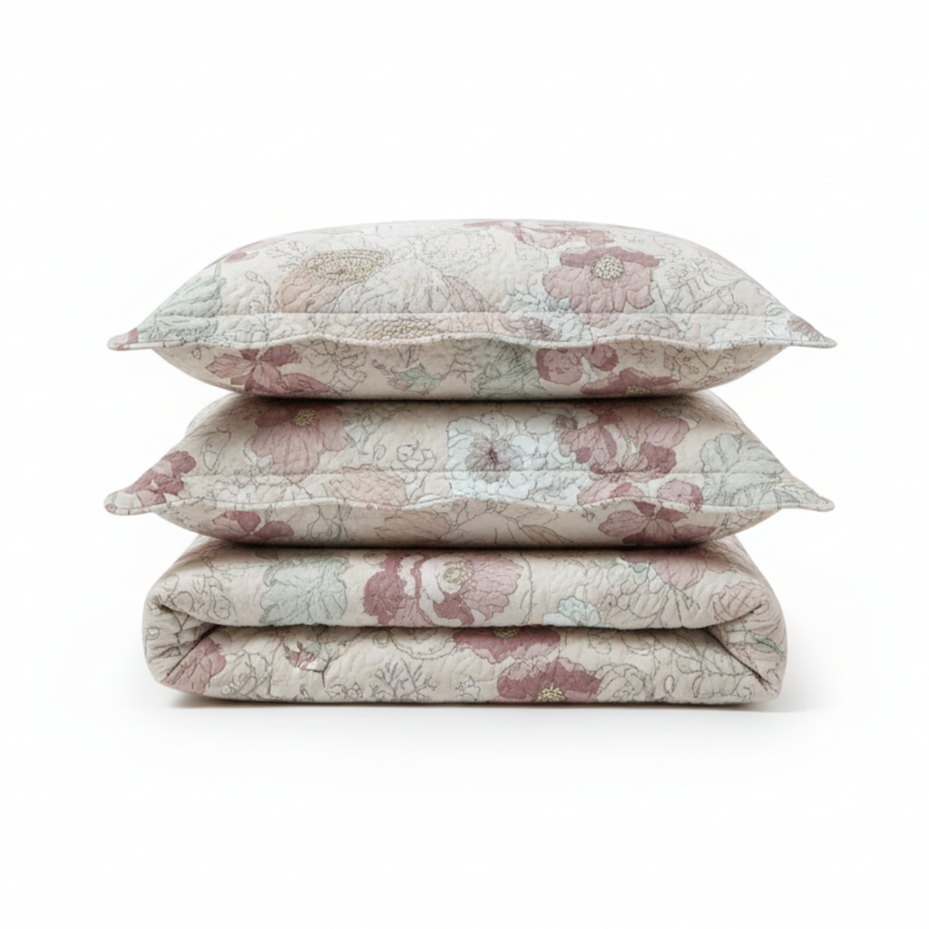 COBRE LEITO EVOLUTION FLORAL DUPLA FACE