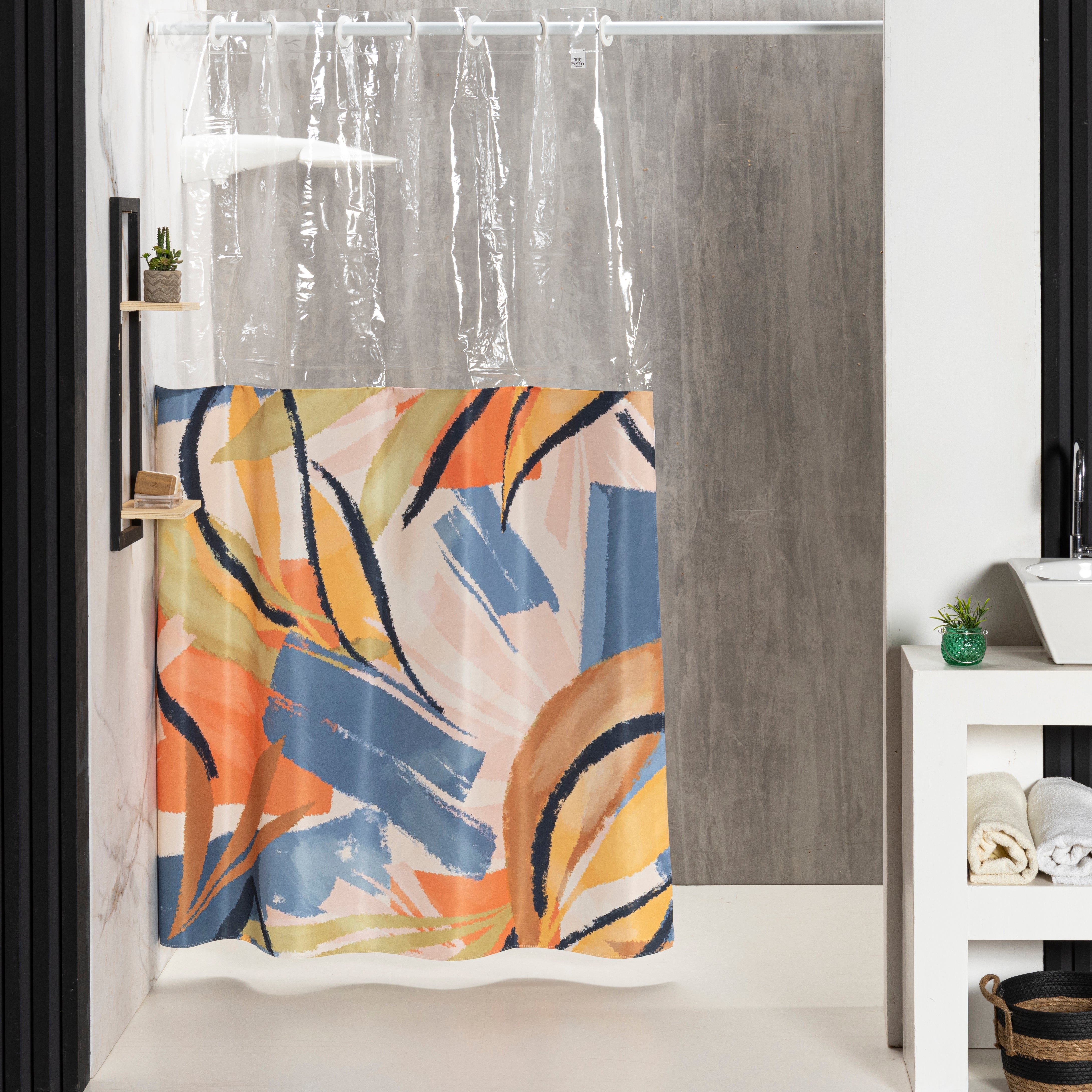 CORTINA PARA BOX ESTAMPADA