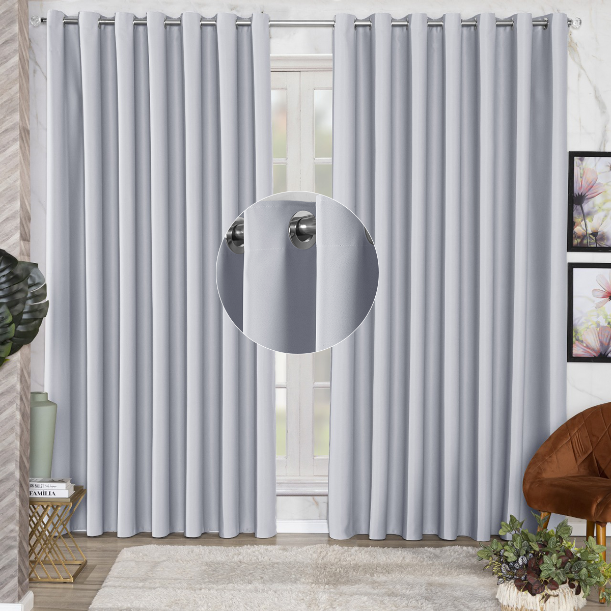 CORTINA BLACKOUT DE TECIDO - TAMANHO PADRÃO