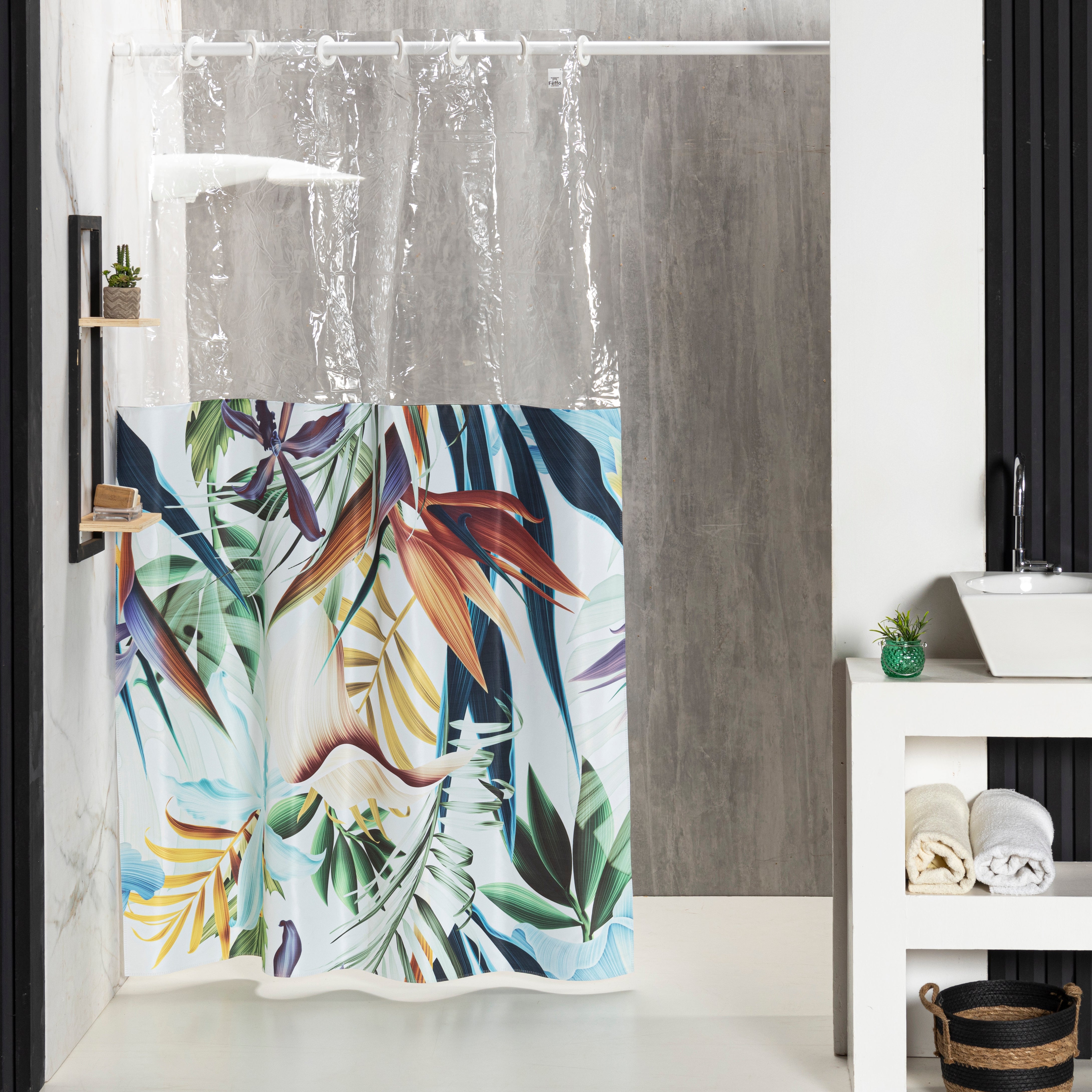 CORTINA PARA BOX ESTAMPADA