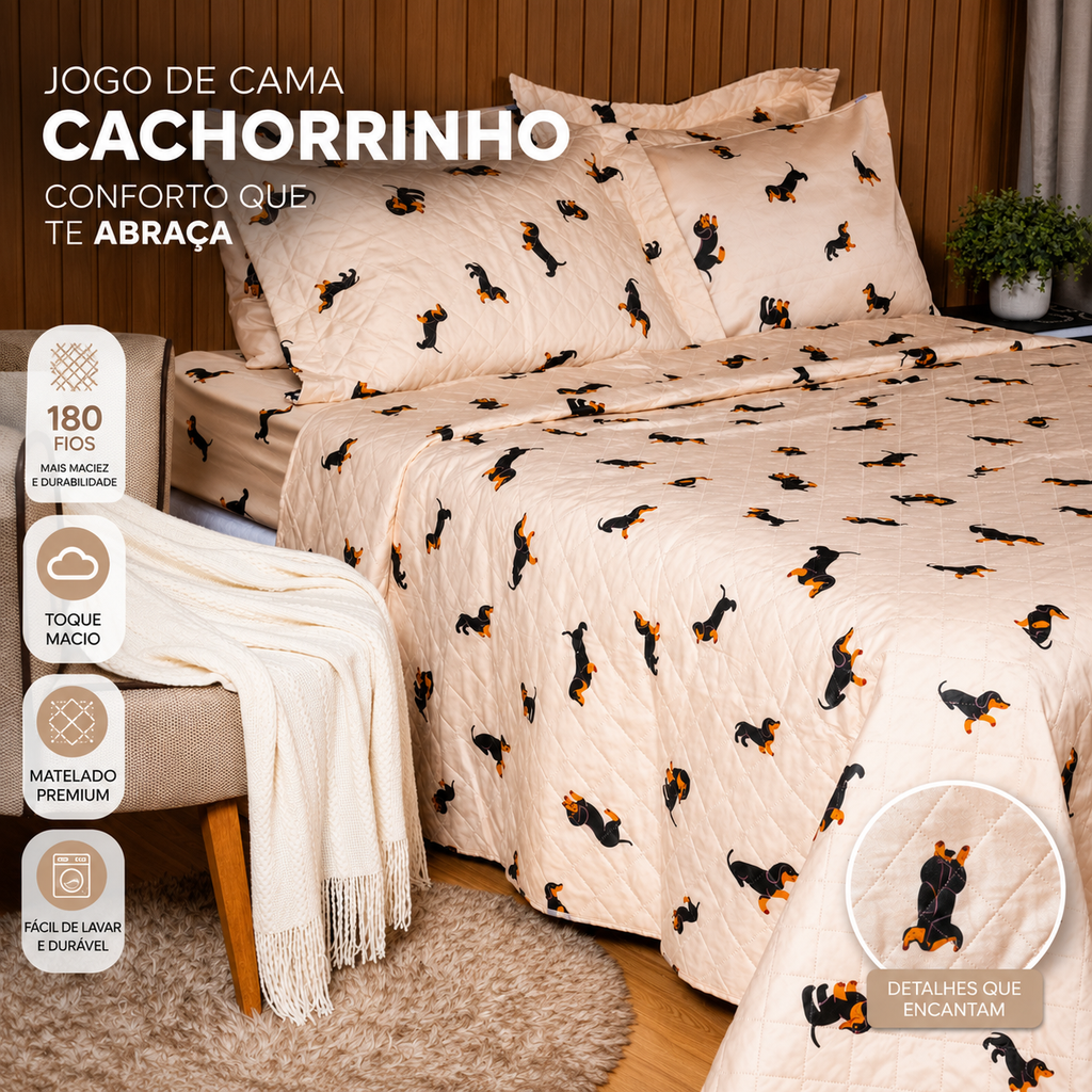 COBRE LEITO BASIC ESTAMPADO