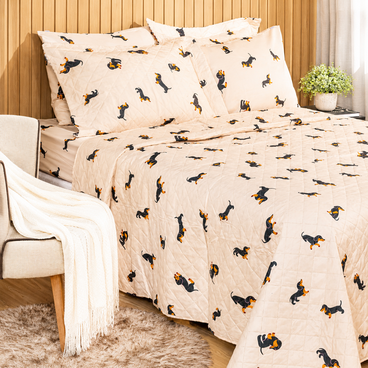COBRE LEITO BASIC ESTAMPADO