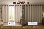 CORTINA BLACKOUT DE PVC - TAMANHO PADRÃO