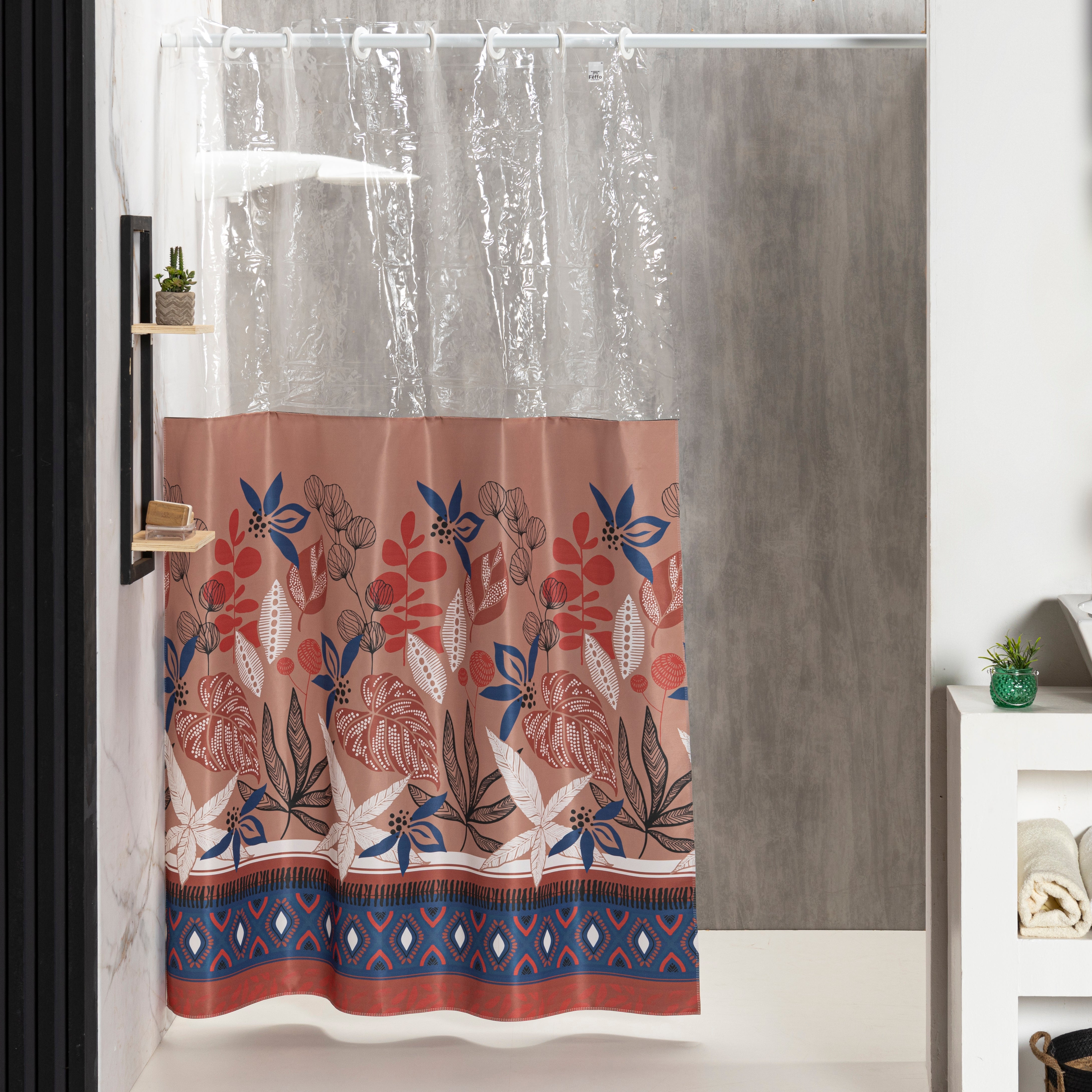 CORTINA PARA BOX ESTAMPADA