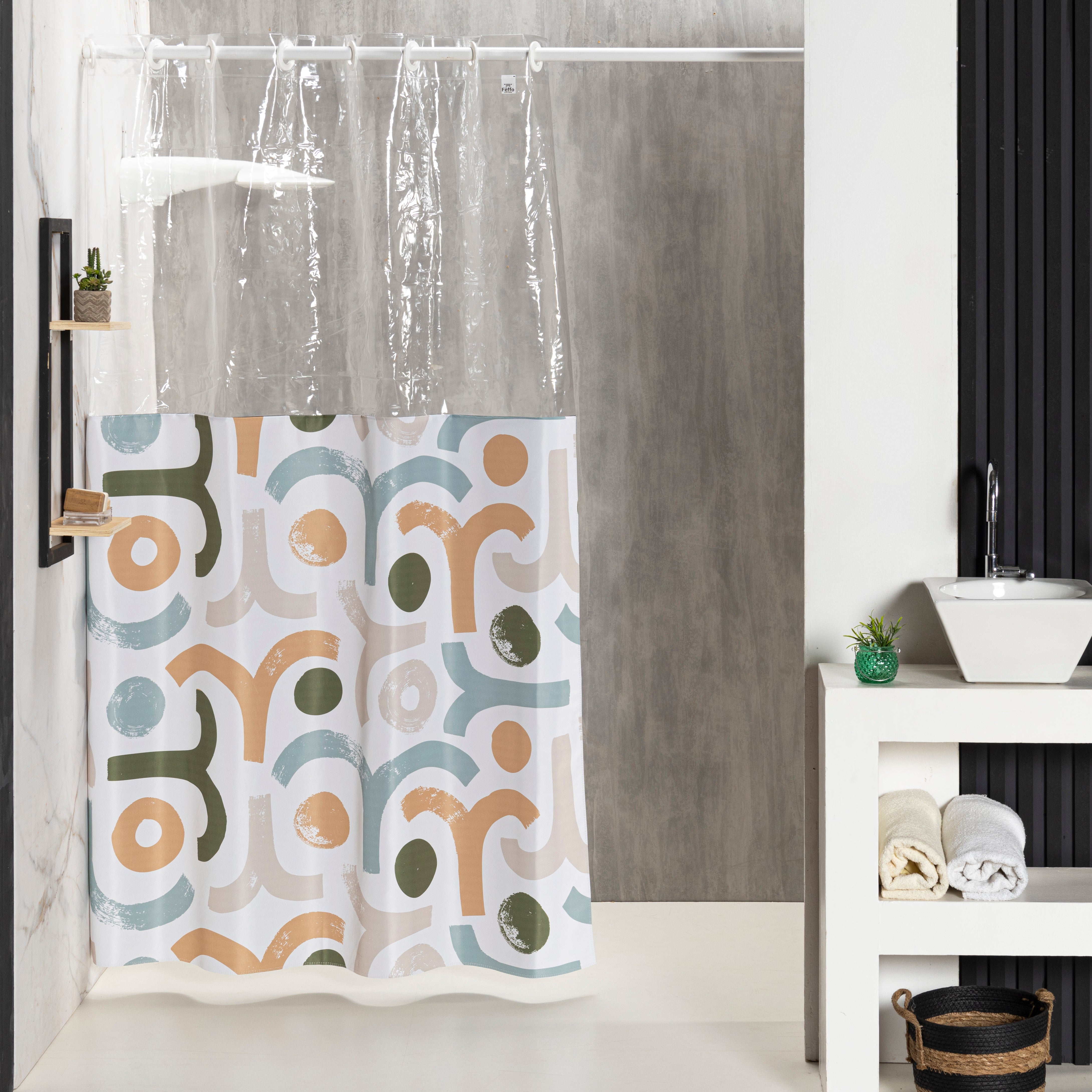 CORTINA PARA BOX ESTAMPADA