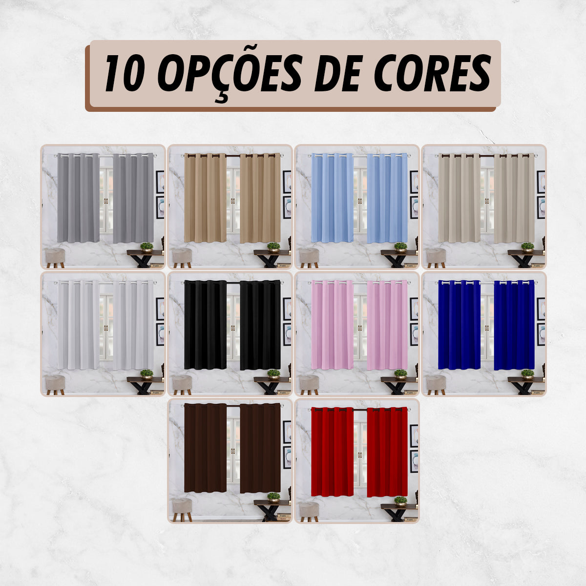 CORTINA OXFORD LISO