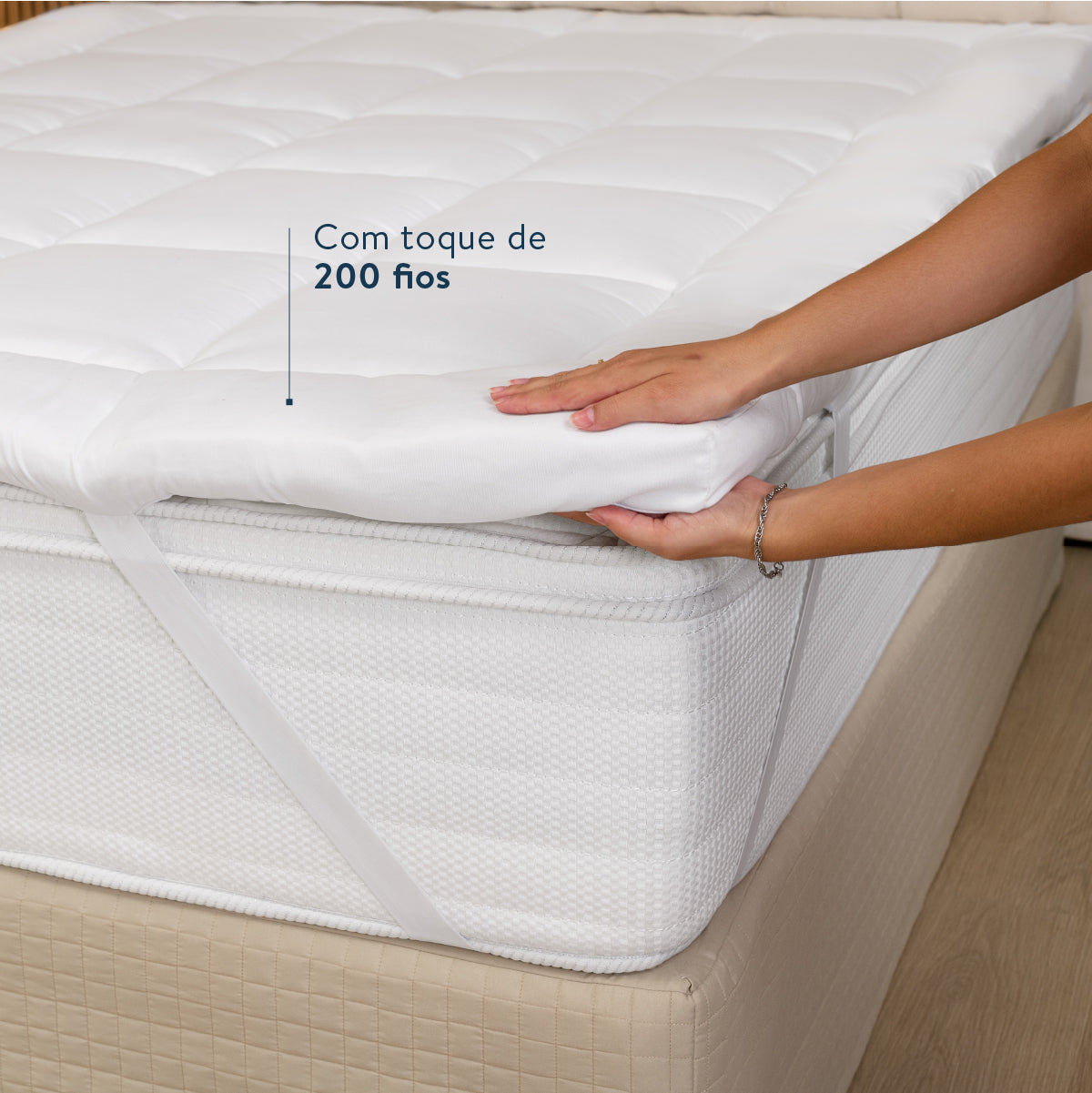 PILLOW TOP TOQUE 200 FIOS