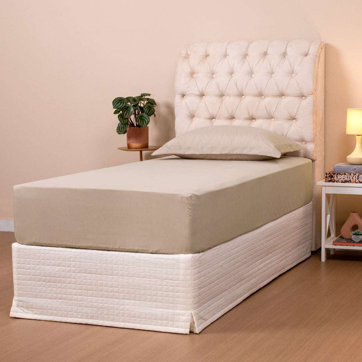 JOGO LENÇOL SOLTEIRO 2 PÇS 200 FIOS