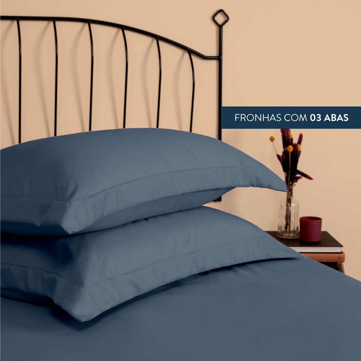 JOGO LENÇOL KING 3 PÇS 200 FIOS