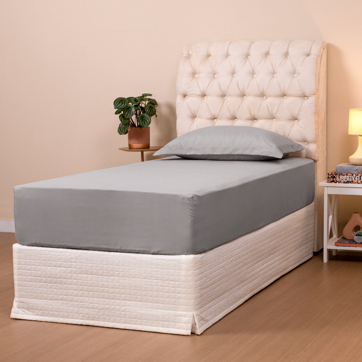 JOGO LENÇOL SOLTEIRO 2 PÇS 200 FIOS