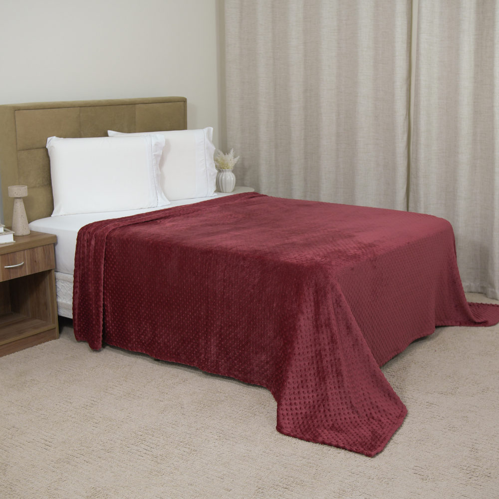 MANTA COBERTOR DELICATTA BOLINHA