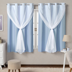 CORTINA BLACKOUT DE PVC COM VOIL