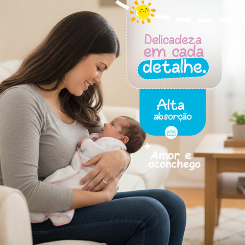 TOALHA DE BEBÊ COM CAPUZ