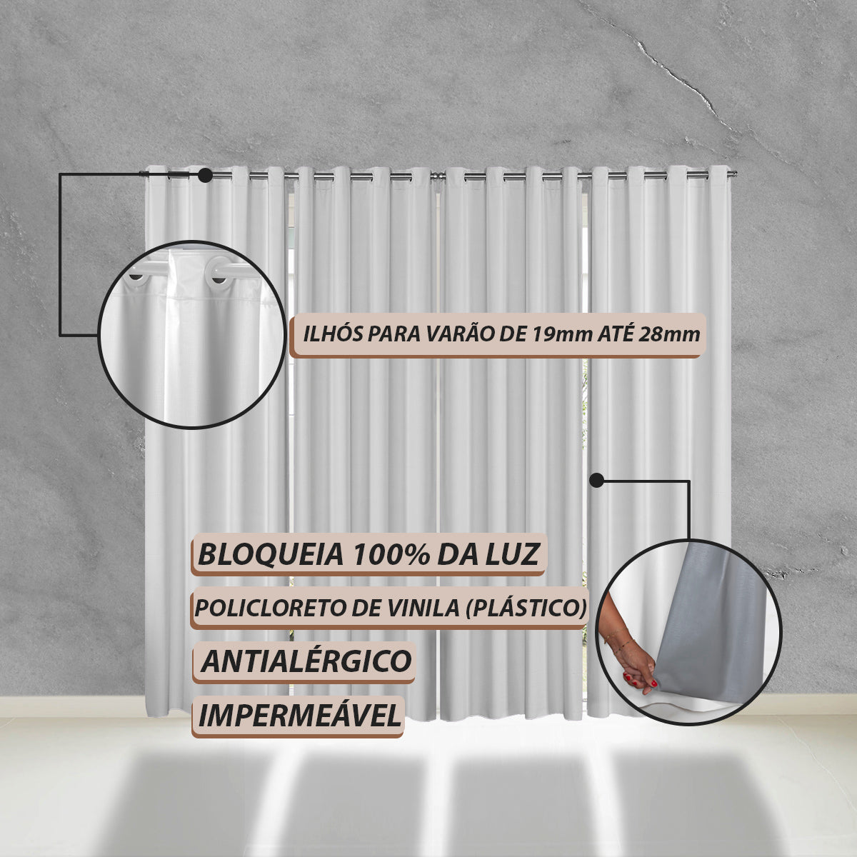 CORTINA BLACKOUT DE PVC 5,60