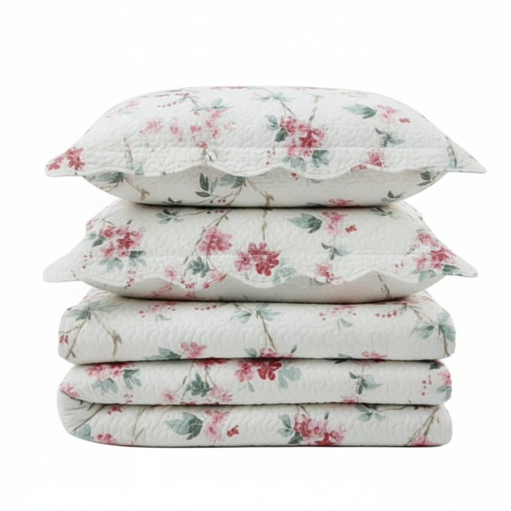 COBRE LEITO EVOLUTION FLORAL DUPLA FACE