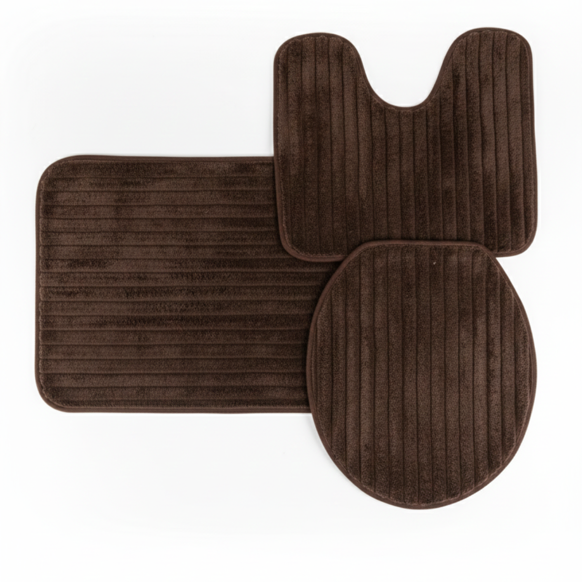 JOGO DE BANHEIRO CANELADO ANTIDERRAPANTE